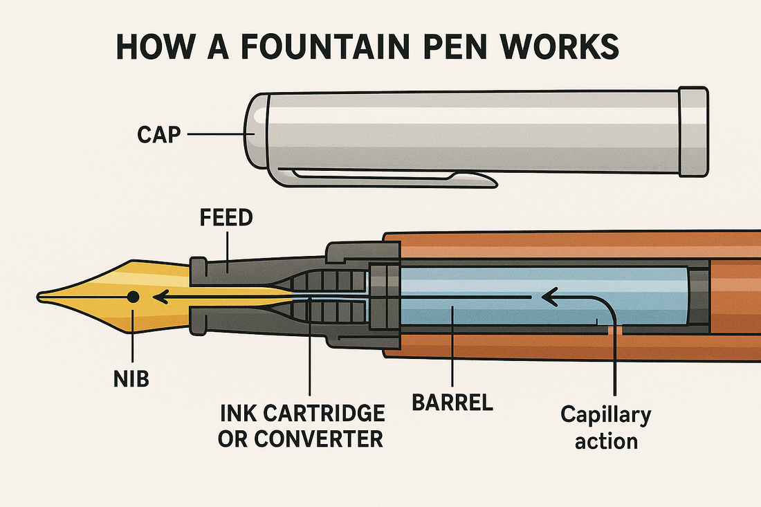 How a Fountain Pen Works